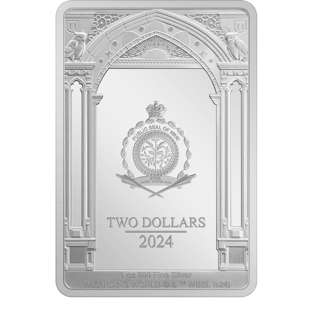 Public Seal of Niue Coat of Arms $2 2024 Obverse