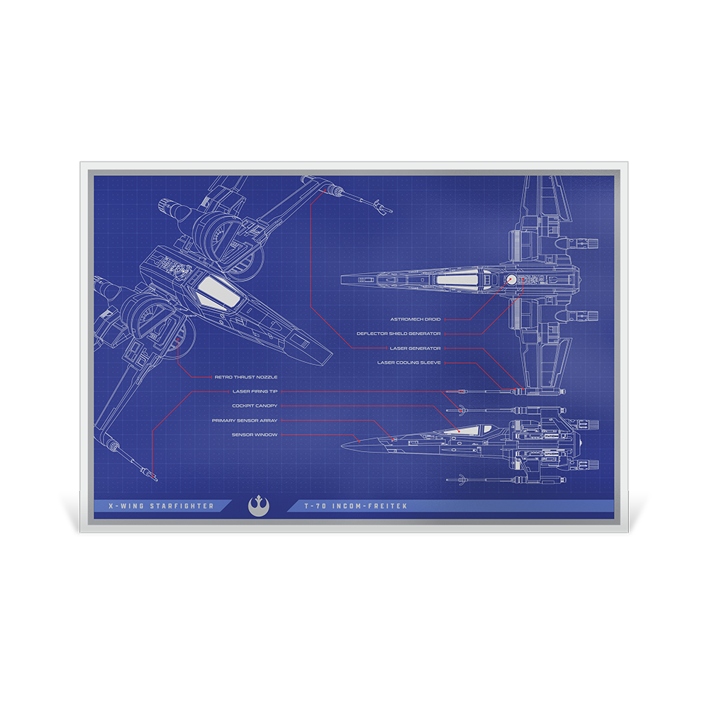 Star Wars™ X-Wing T-70™ Blueprint