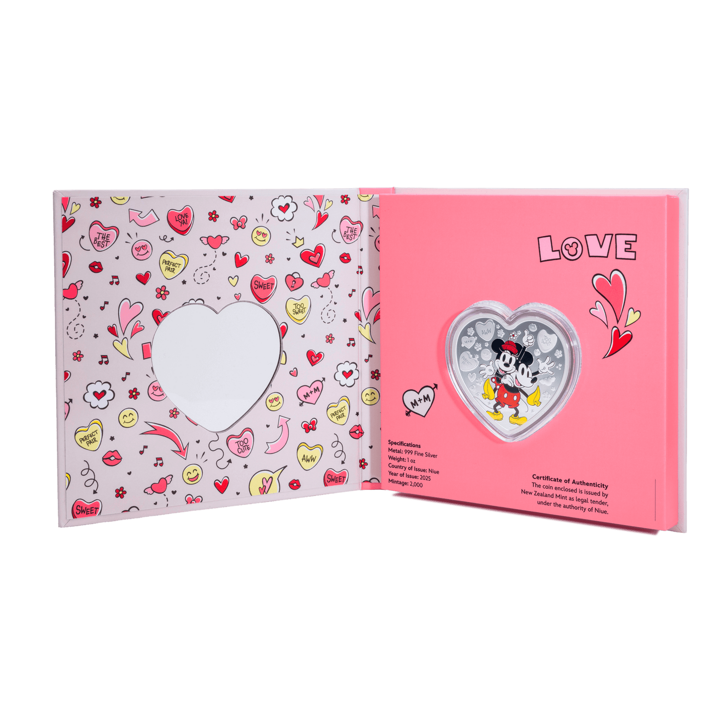 Disney I Love Us - Mickey Mouse and Minnie Mouse
