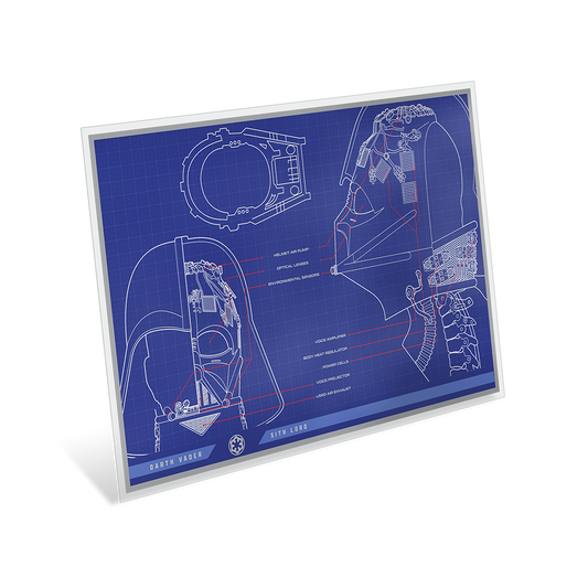 Star Wars™ Darth Vader Helmet™ Blueprint