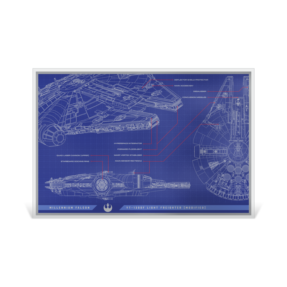 Star Wars™ Millennium Falcon™ Blueprint
