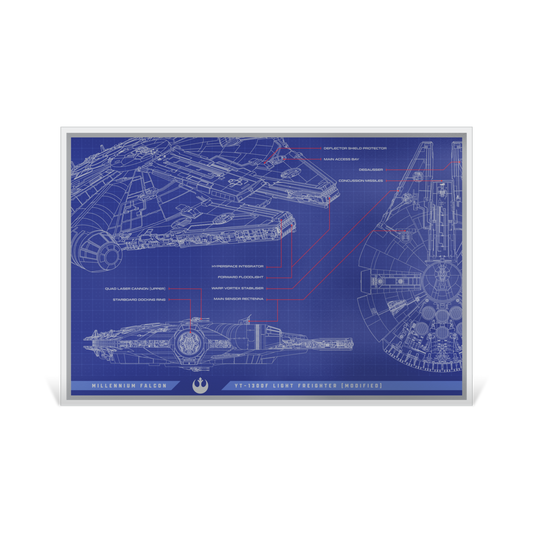 Star Wars™ Millennium Falcon™ Blueprint