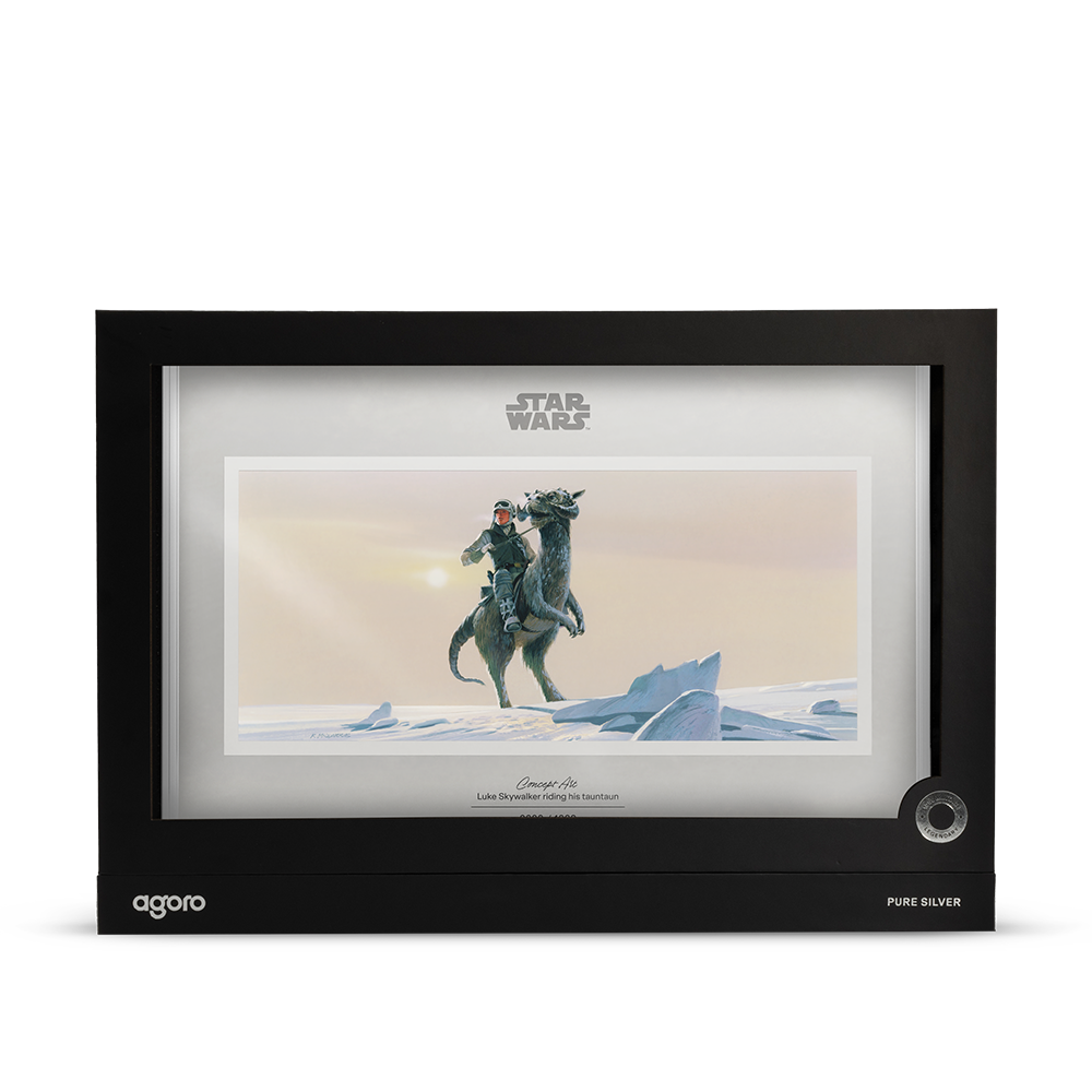 Star Wars™ Concept Art - Luke Skywalker™ riding his Tauntaun™