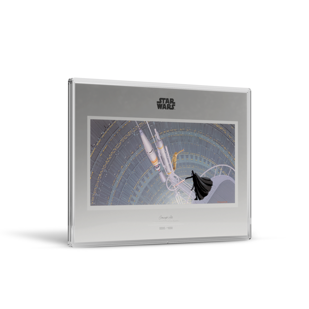 Buy Star Wars™ Concept Art - Lightsaber™ Duel on Gantry by Star