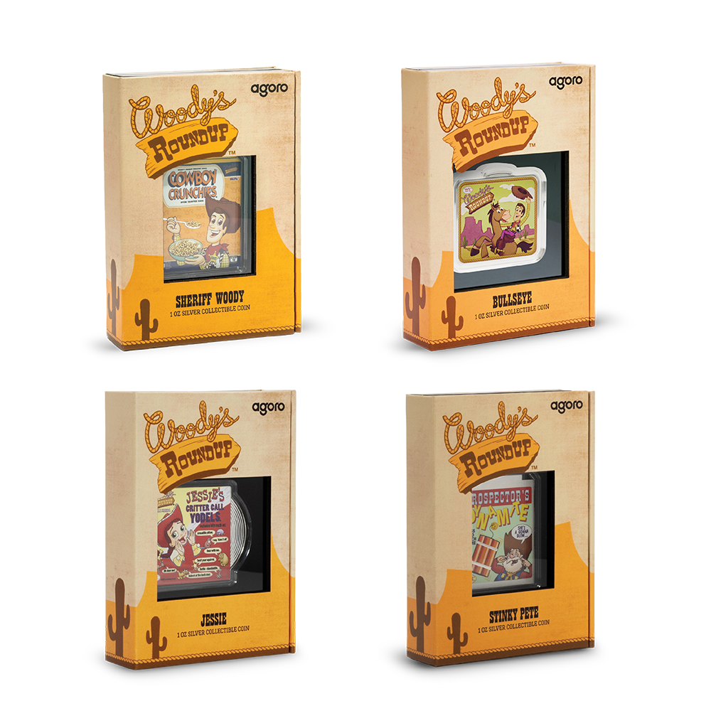 Disney Pixar Woody's Roundup™ - 4 Coin Collection
