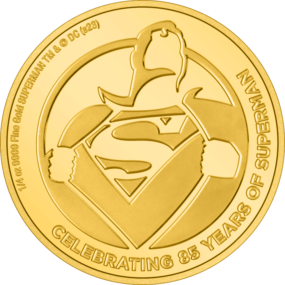 Buy SUPERMAN™ 85th Anniversary Coin by DC online - Agoro