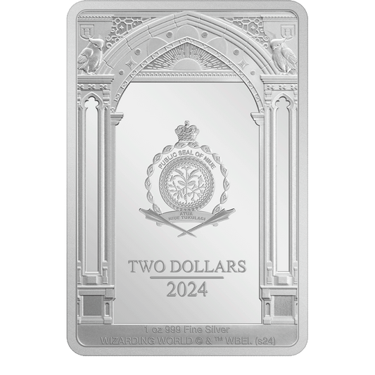 Public Seal of Niue Coat of Arms $2 2024 Obverse