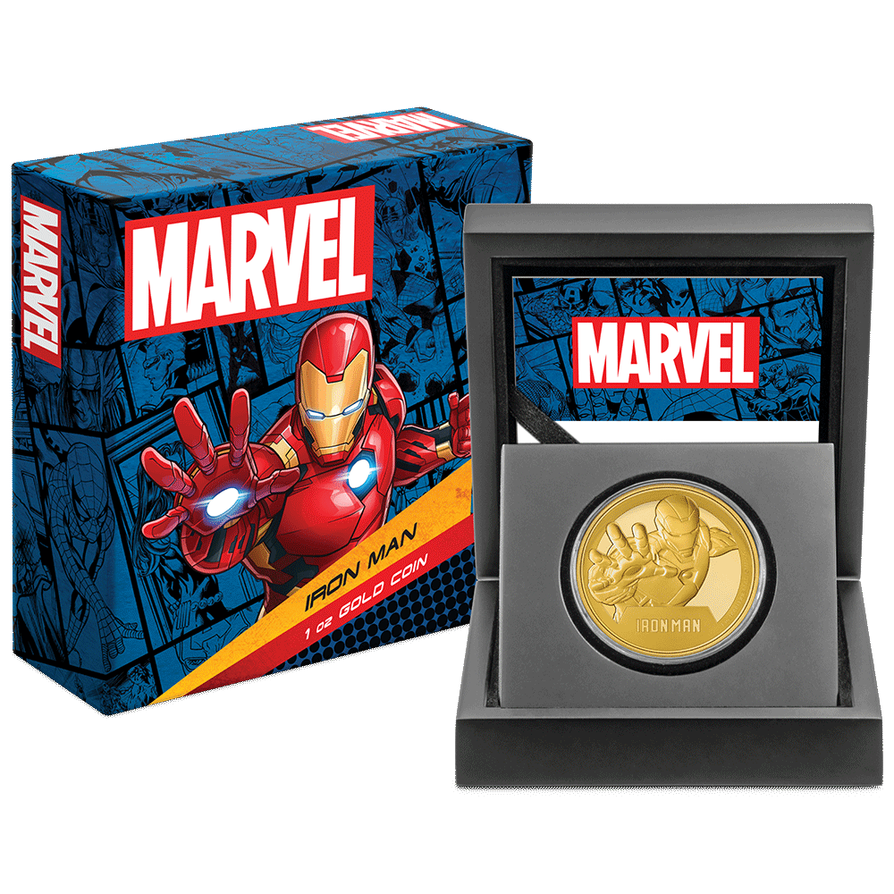 Iron Man Deck Box - For MTG Marvel Secret Lair - Commander