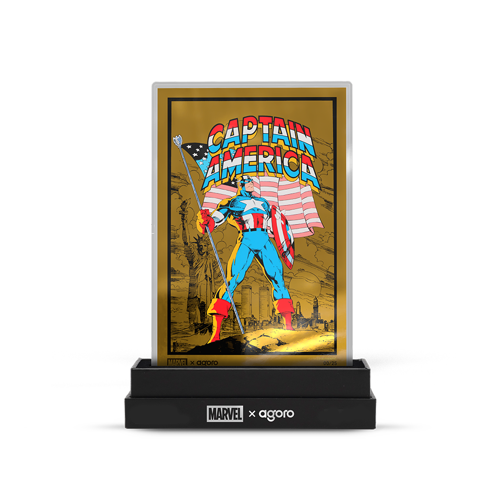 10% chance to uncover the golden edition, struck in 5 g of 999 pure gold.