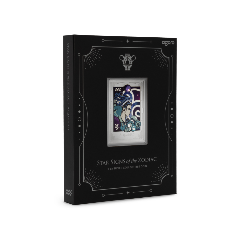 Buy Star Signs of the Zodiac - Aquarius Coin by Agoro online
