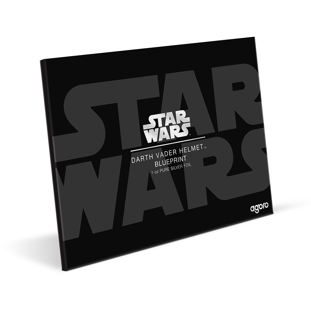 Star Wars™ Darth Vader Helmet™ Blueprint Foil