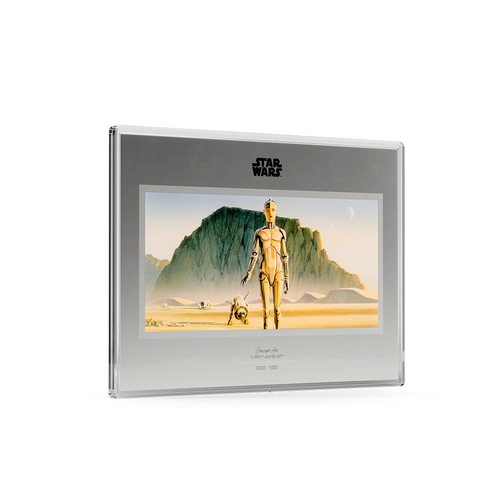 Star Wars™ Concept Art - C-3PO™ and R2-D2™