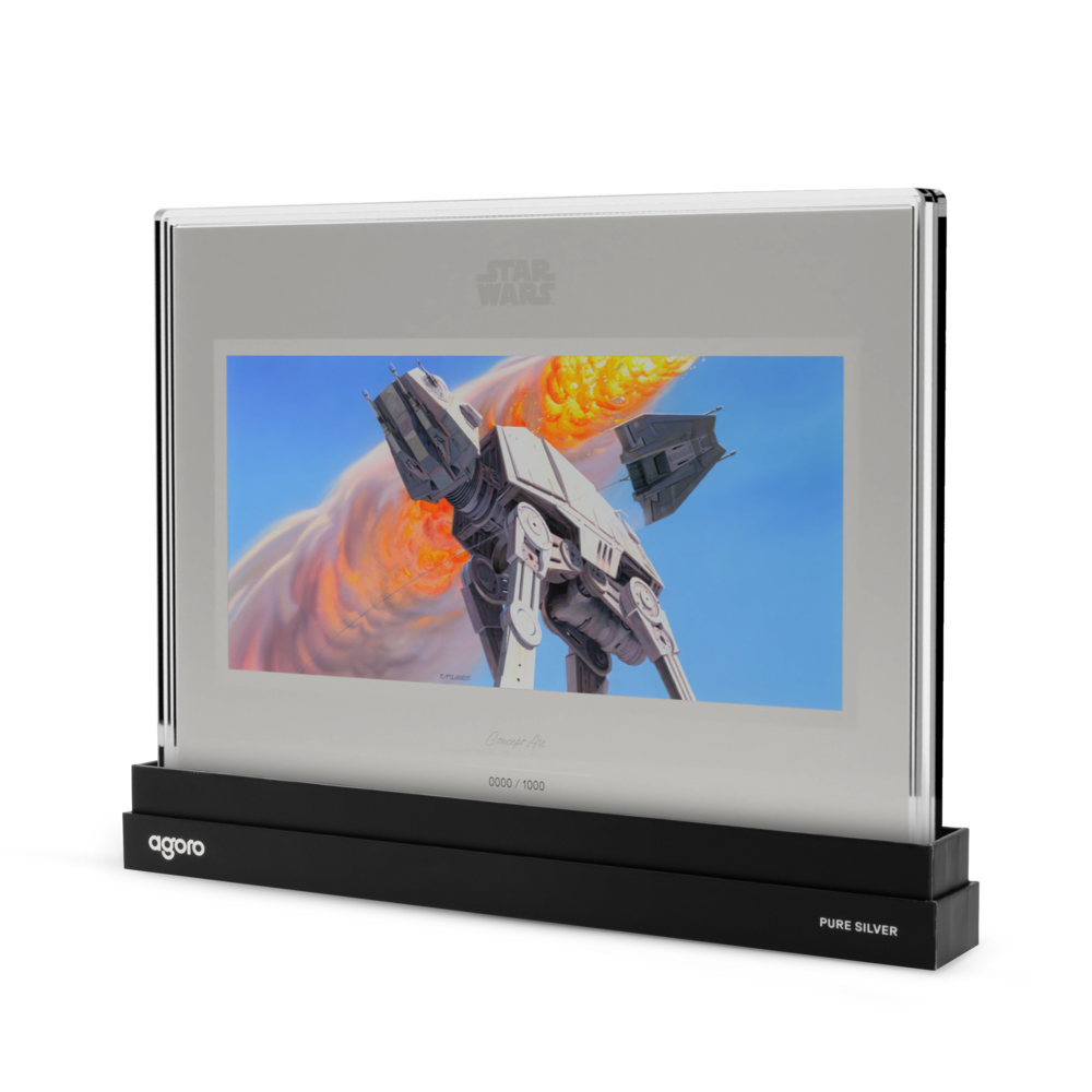 Star Wars™ Concept Art - Imperial Walker™ and Snowspeeder™