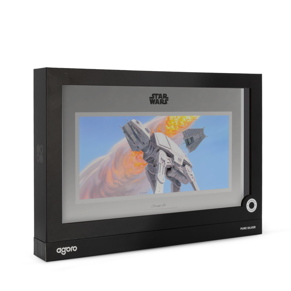 Star Wars™ Concept Art - Imperial Walker™ and Snowspeeder™