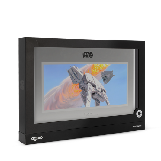 Star Wars™ Concept Art - Imperial Walker™ and Snowspeeder™