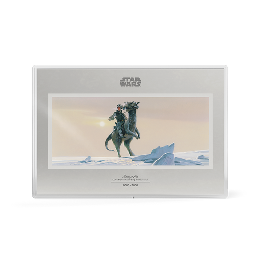 Star Wars™ Concept Art - Luke Skywalker™ riding his Tauntaun™