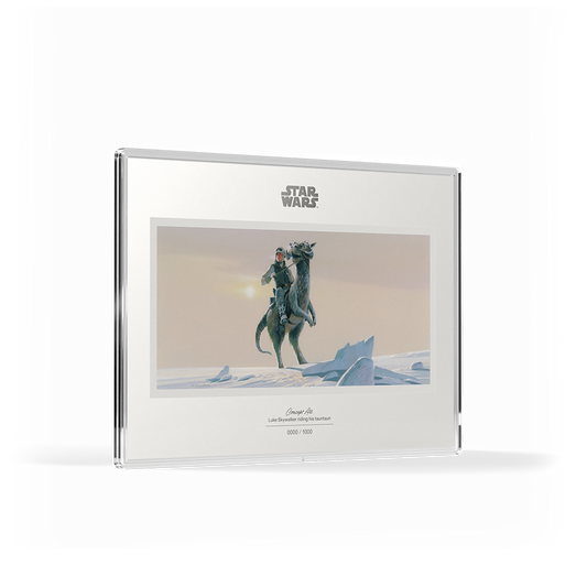 Star Wars™ Concept Art - Luke Skywalker™ riding his Tauntaun™
