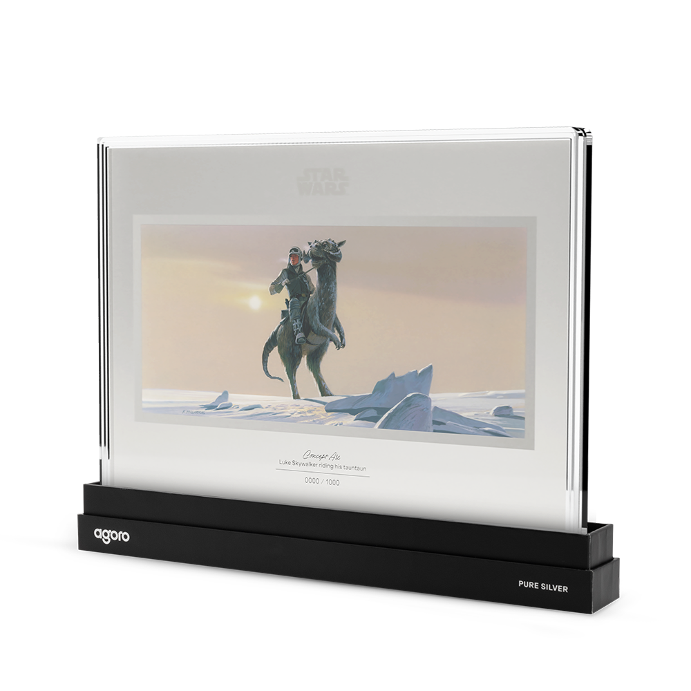 Star Wars™ Concept Art - Luke Skywalker™ riding his Tauntaun™