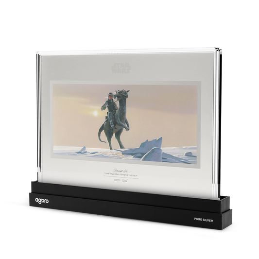 Star Wars™ Concept Art - Luke Skywalker™ riding his Tauntaun™