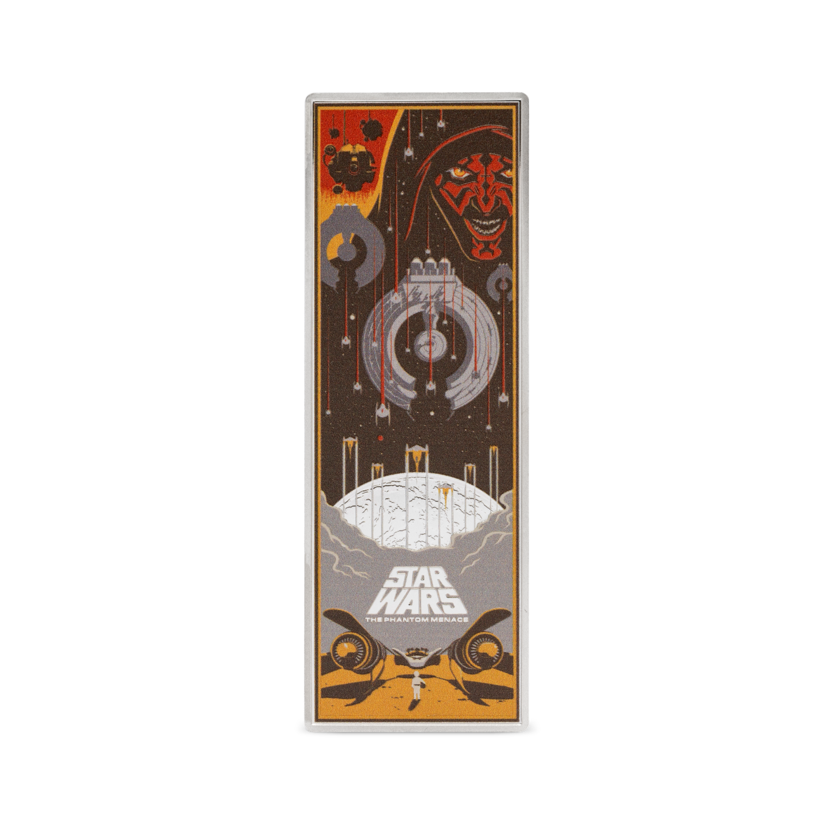 純銀箔 STAR WARS 「THE PHANTOM MENACE」 Buy Star Wars™ The Phantom Menace™ by Star Wars online - Agoro