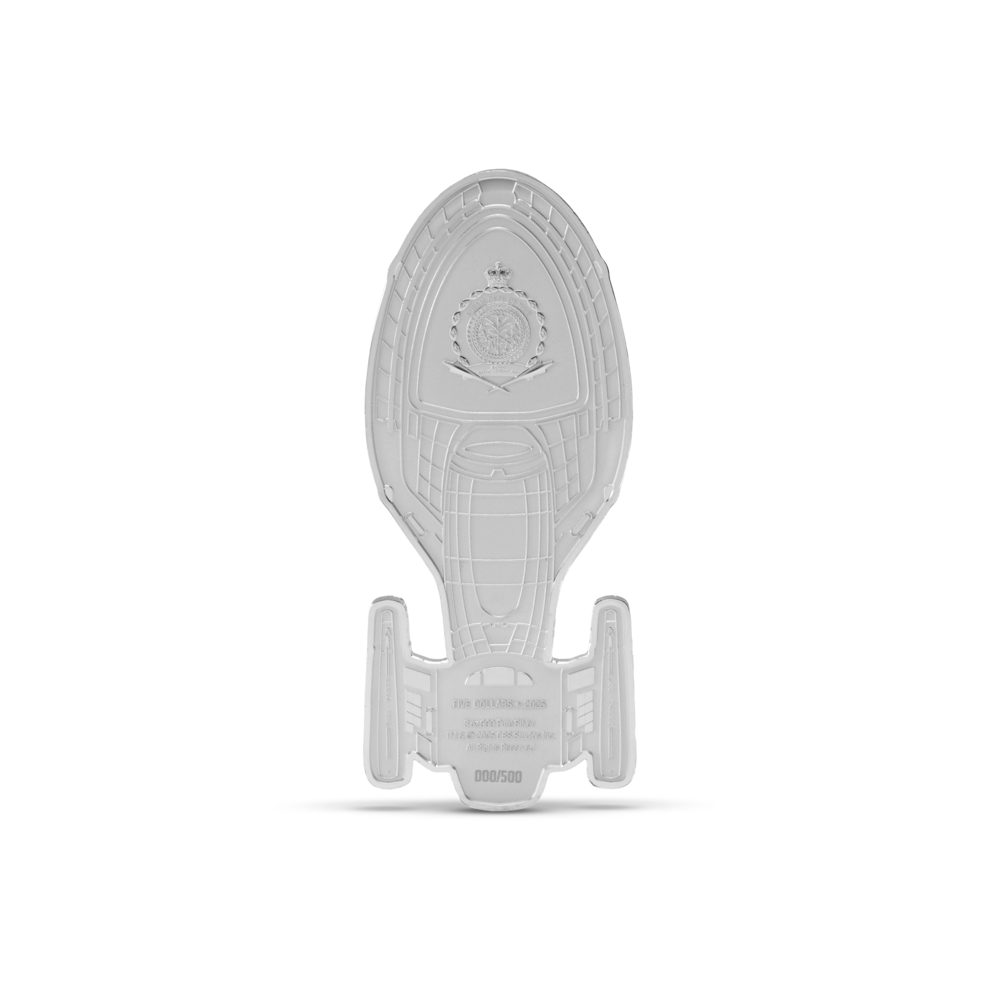 Star Trek Ships – U.S.S. Voyager NCC-74656 Coin