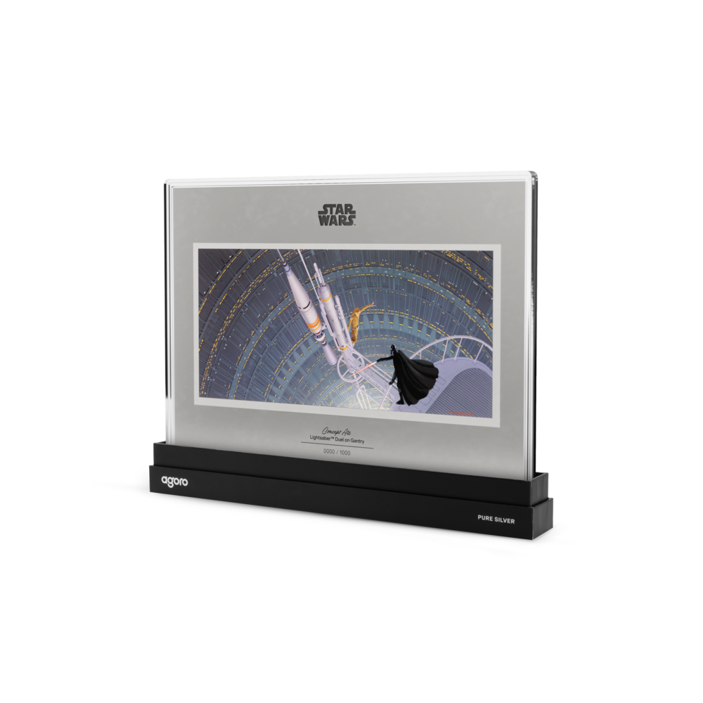 Buy Star Wars™ Concept Art - Lightsaber™ Duel on Gantry by Star