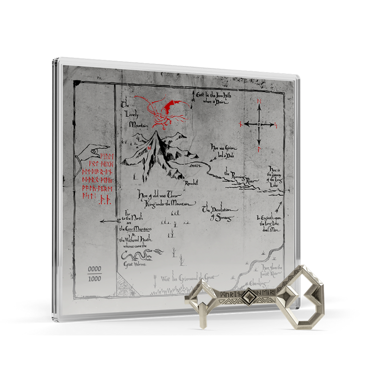 THE HOBBIT - Thorin's Map and Key