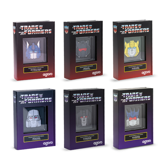 Transformers Heads - 6 Coin Collection